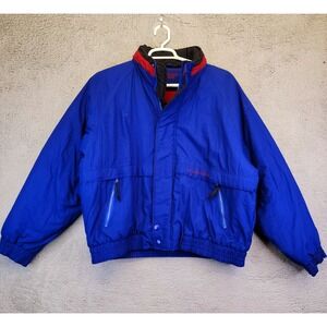 Canyon Guide Jacket Men's Extra Large Blue Full‎ Zip Fleece Lined Medium Weight